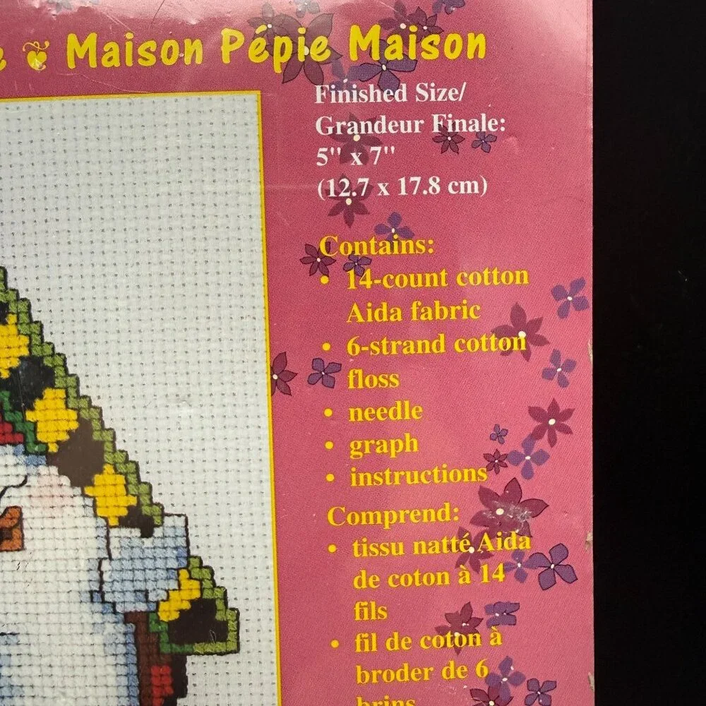 Janlynn Simply Sweet Home Tweet Home Counted Cross Stitch Kit #54-91 New Sealed